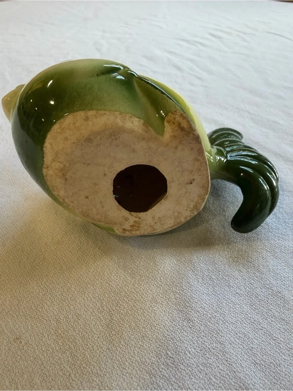 VTG MCM Ceramic Anthropomorphic Fish Appetizer/Toothpick Holder